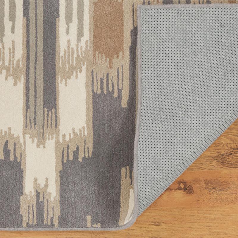 Cirdan Abstract Wool & Nylon Carpet -  Brown & Grey media 6