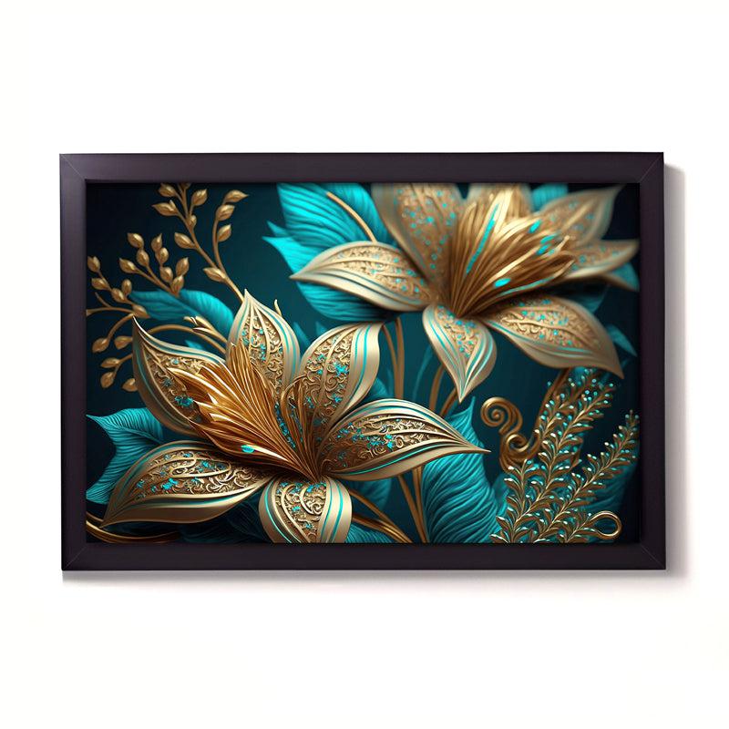 Azure Maze Wall Painting media 3