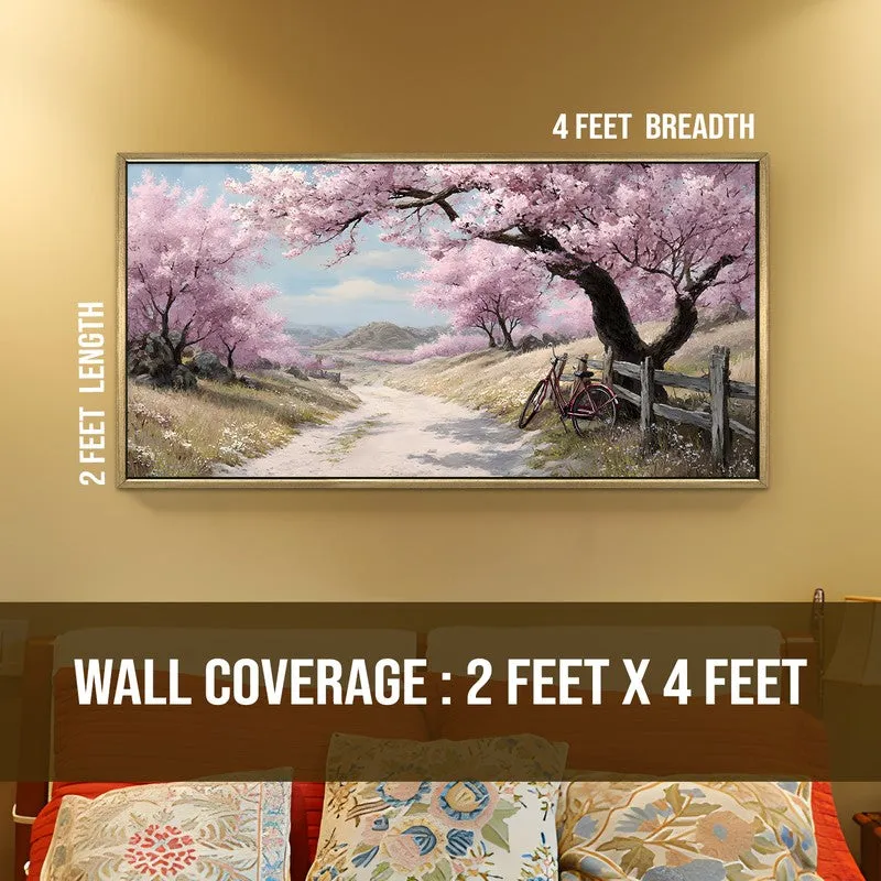 Floralyn Canvas Wall Painting With Frame media 8
