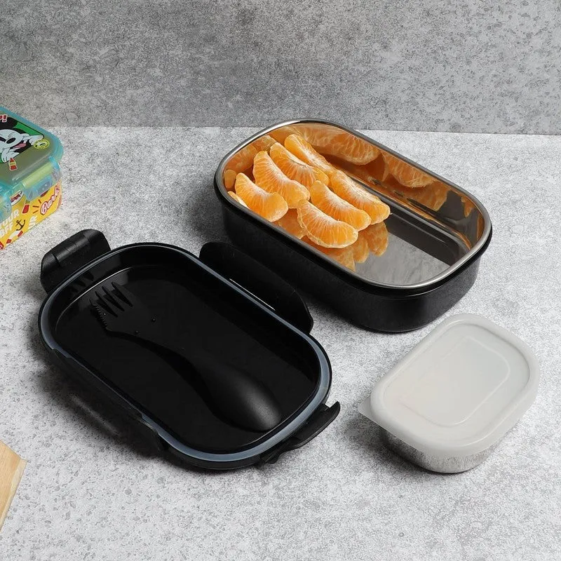 Spider Play Lunch Box (Black) - 800 ML media 3