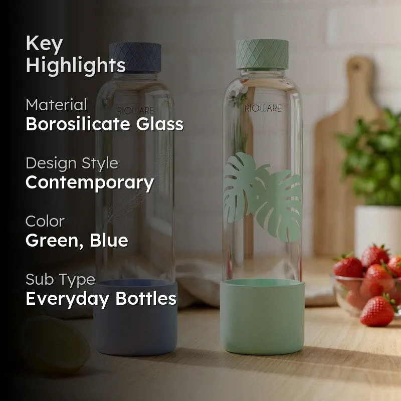 Rioware PureSip Everyday Bottle (Green & Blue, 750 mL Each) - Set Of Two media 2