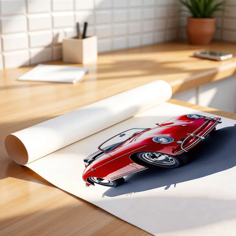 Porsche Passion Wall Poster - Red media 4