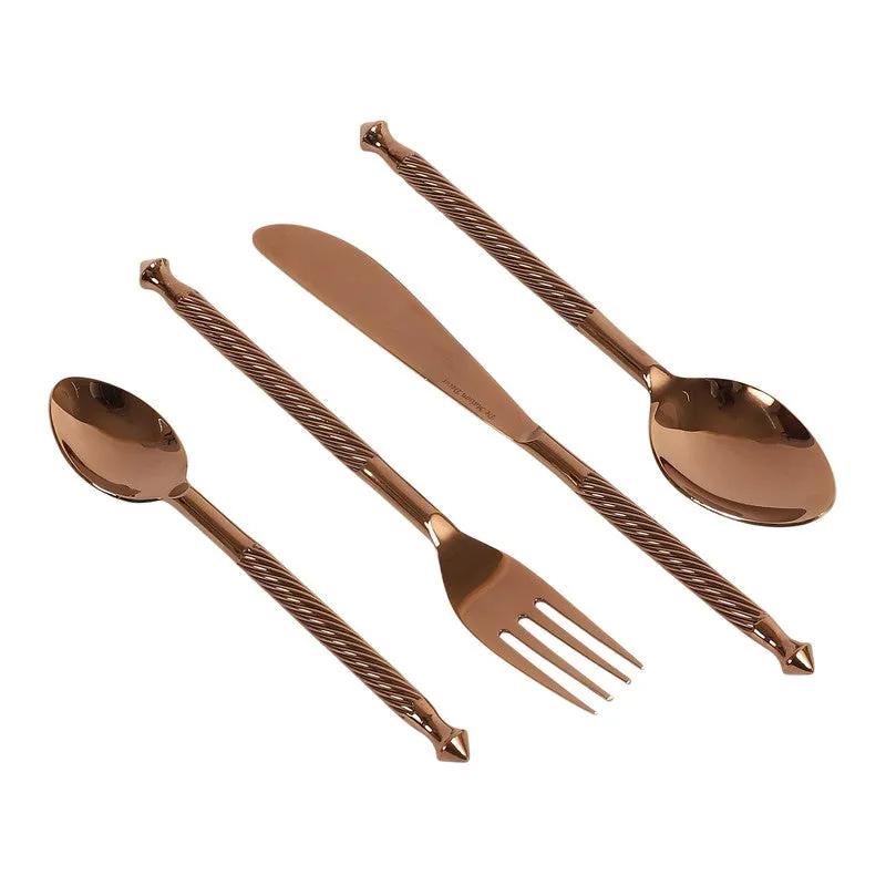 BrioRose Gold Cutlery - Set of four media 3