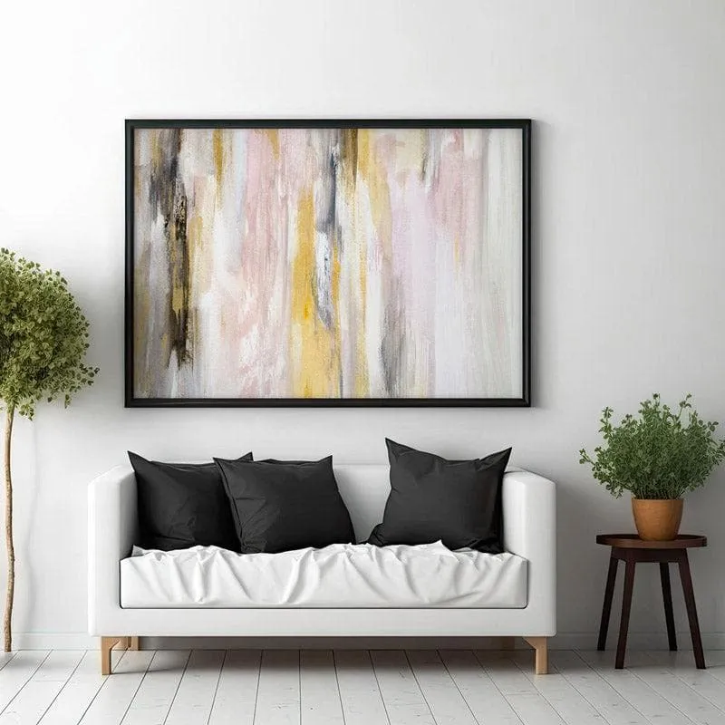 Heaven Scent Canvas Wall Painting - Black Frame media 3