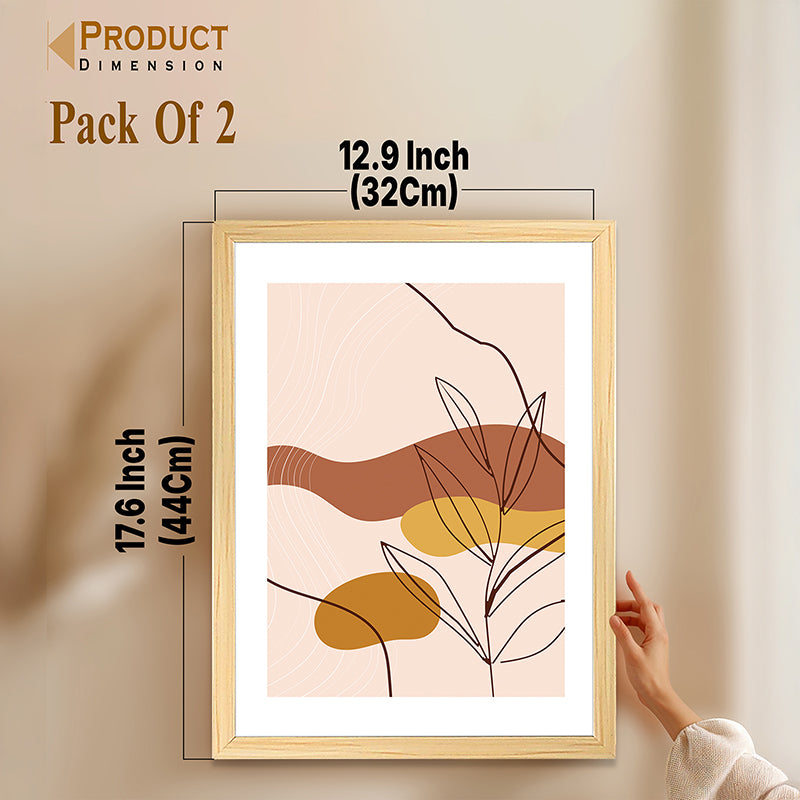 Autumn Vibrance Wall Art With Frame - Set Of Two media 9