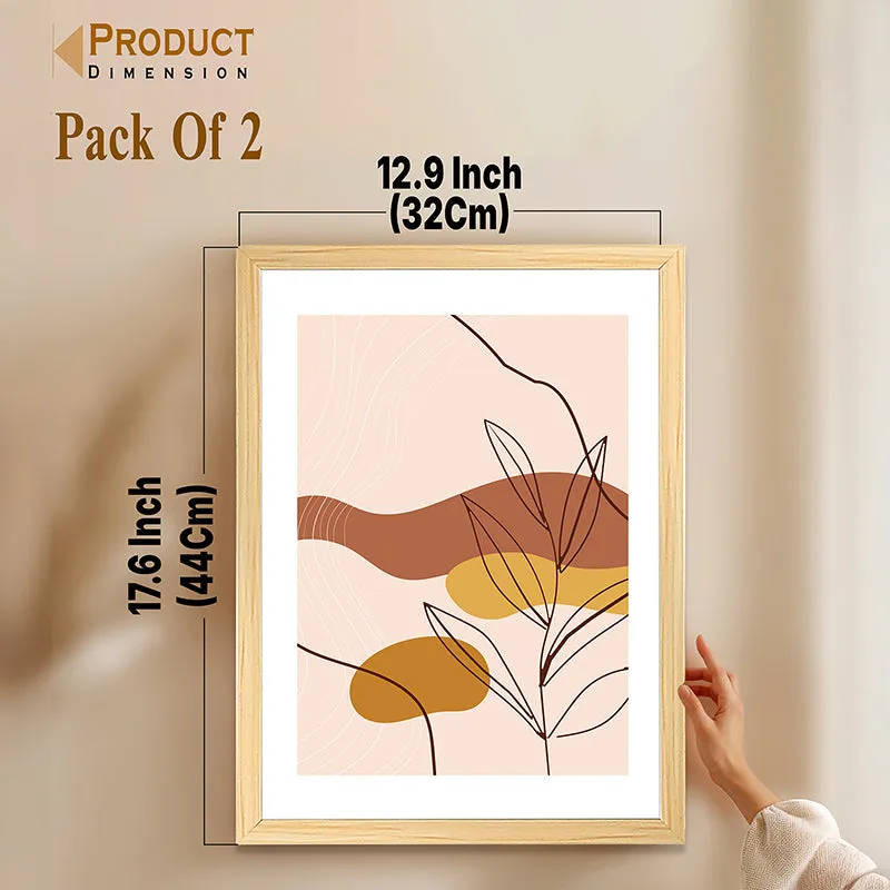 Autumn Vibrance Wall Art With Frame - Set Of Two media 9