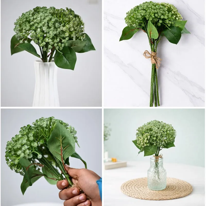 Meadow Bloom Plastic Artificial Flower - Set Of Four media 8