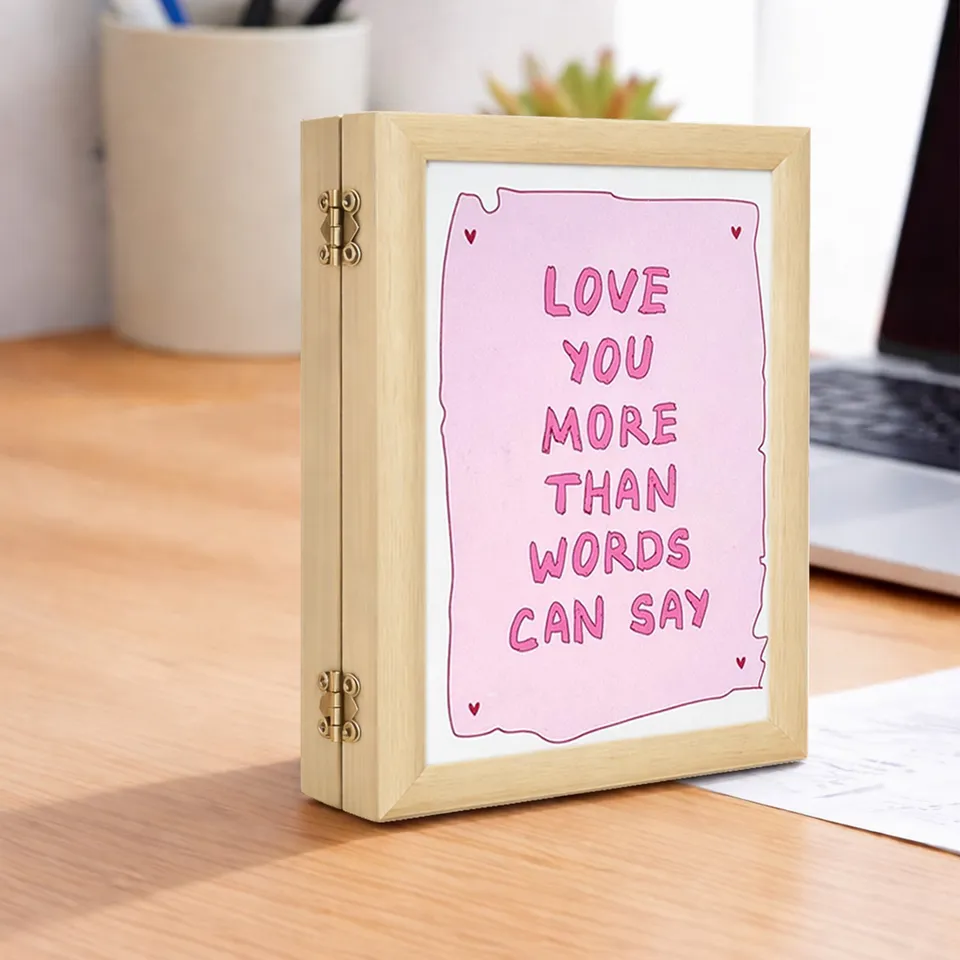 FormHaus MDF Photo Frame - Beige media 8