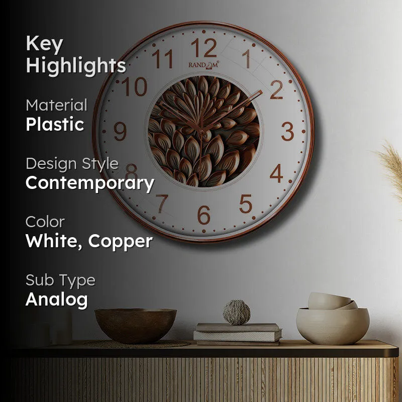 Timbertick Analog Wall Clock media 2