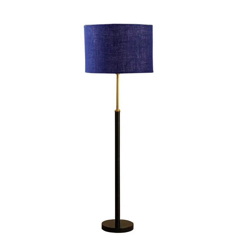 Horizon Curve Wooden Floor Lamp - Blue media 5