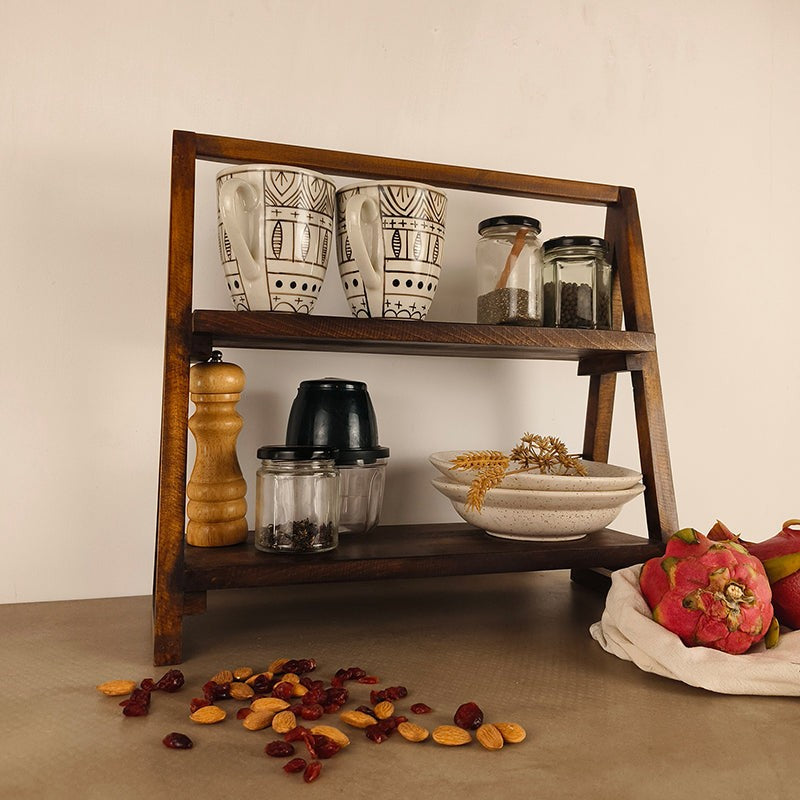 Rajhans Wooden Shelf Ladder media 5
