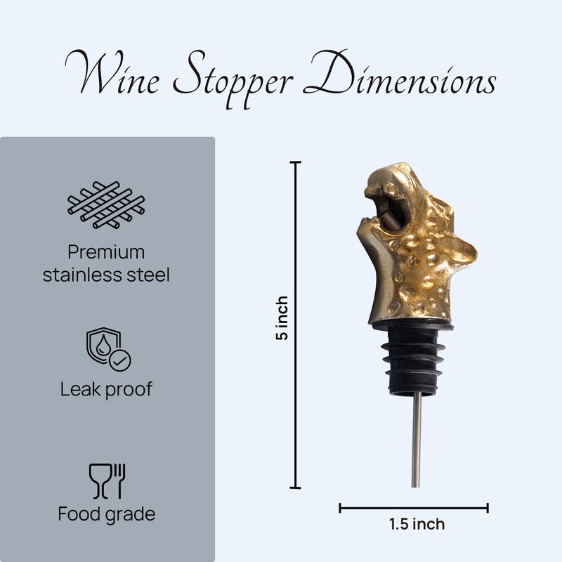 Feline Flow Stainless Steel Pourer - Gold media 8