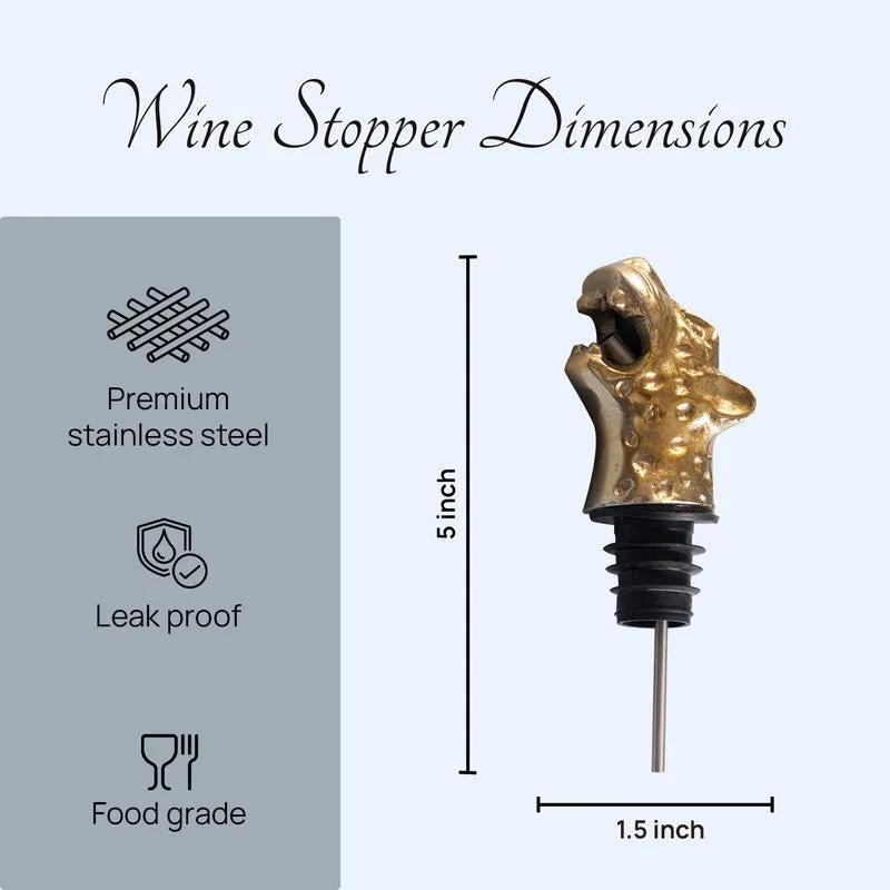 Feline Flow Stainless Steel Pourer - Gold media 8
