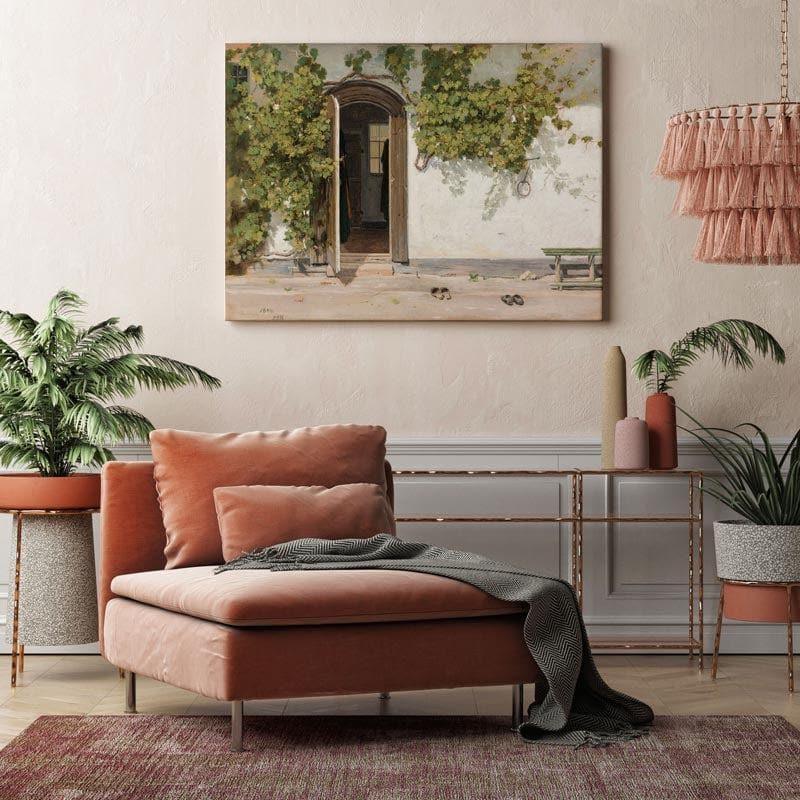 The Entrance Canvas Wall Painting - Gallery Wrap