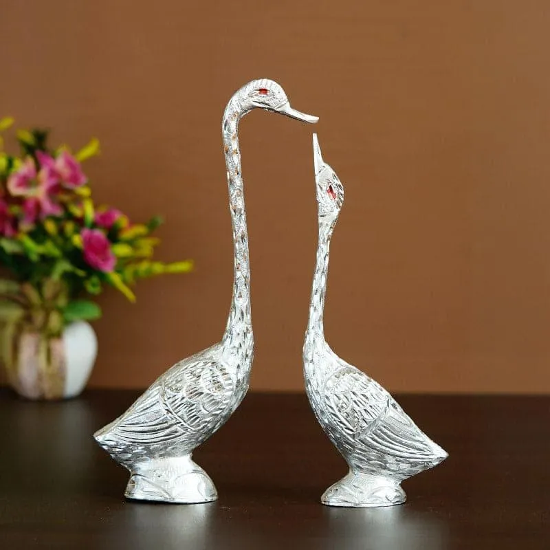 Swan Souls Showpiece (Silver) - Set Of Two media 3
