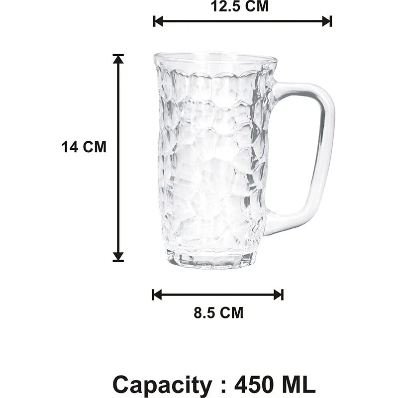 Luka Beer Mug (450 ML) - Set Of Eight media 5