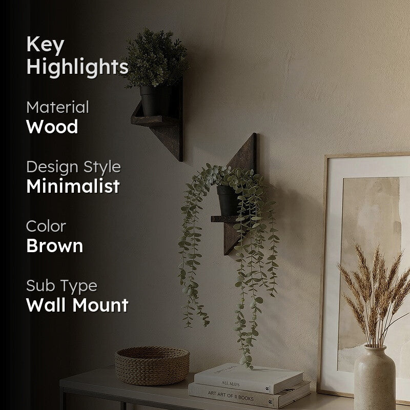 Eris Set of 2 Wooden Wall Dcor media 2