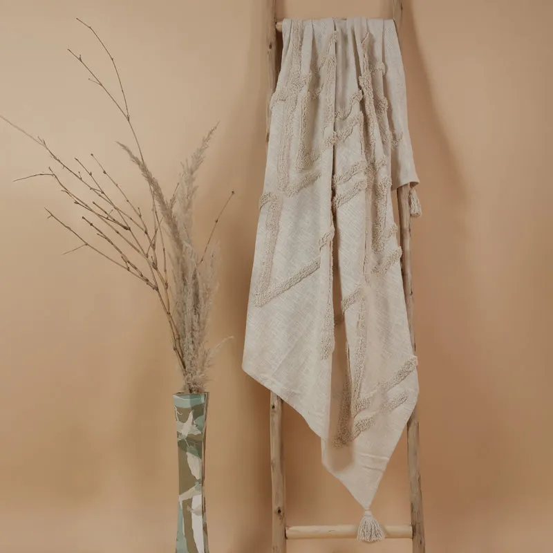 Tuft Peak II Cotton Throw media 8