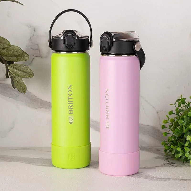 Dream Drip Bottle (Green & Pink, 750 mL Each) - Set Of Two media 1