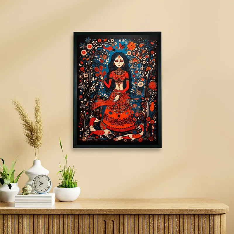 Scarlet Lady Canvas Wall Art media 1