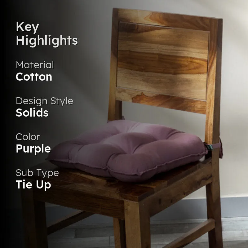 Sylvia Chair Pad (Lilac Purple) - Set Of Six media 2