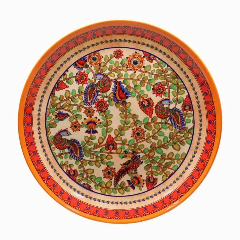 Kalamkari Decorative Plate media 5