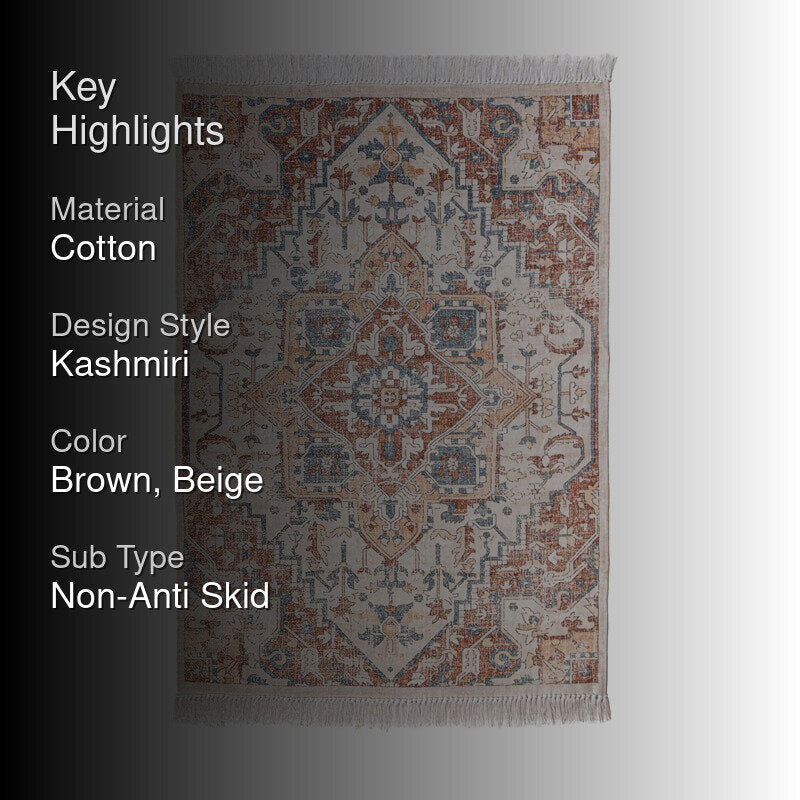 Tana Handwoven Cotton Rug media 2