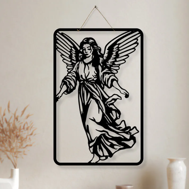 Angel Lines Iron Wall Accent media 3