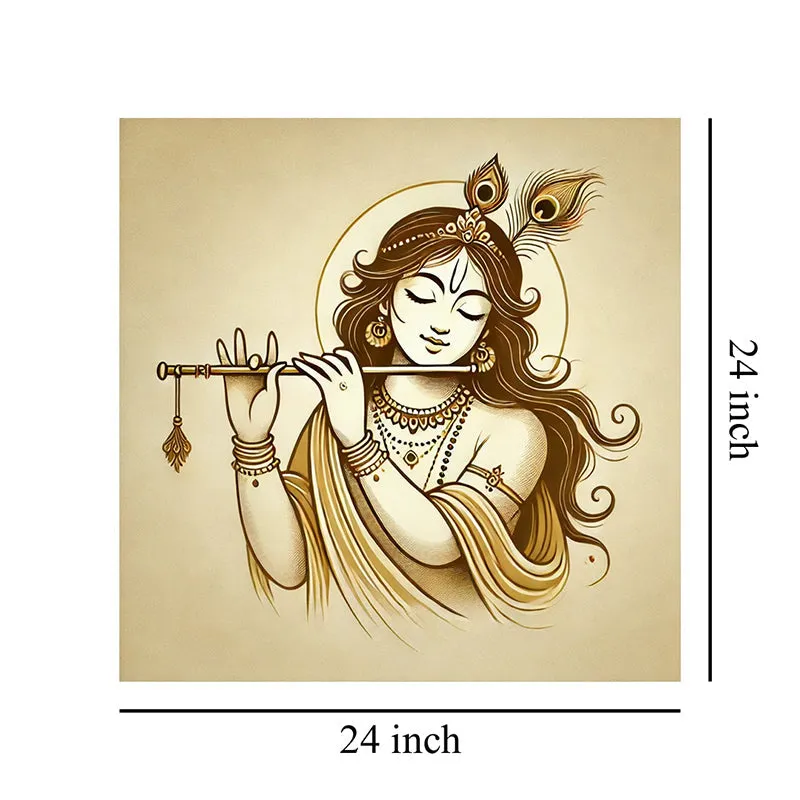 Krishna Murari Wall Painting media 8
