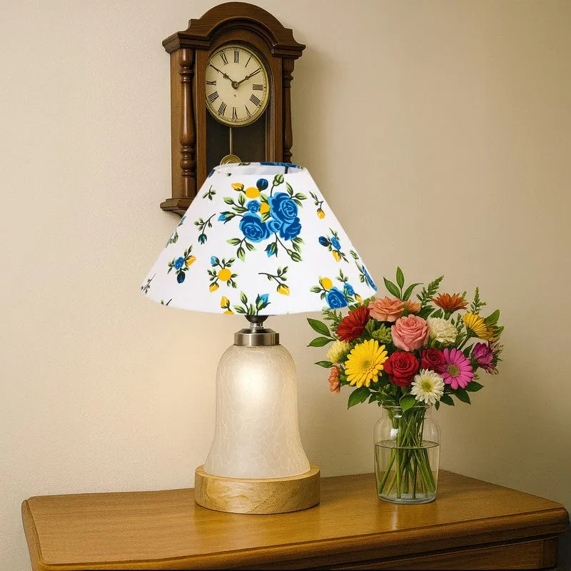 Zoravelle Fleur Wooden Table Lamp - Multicolor media 4