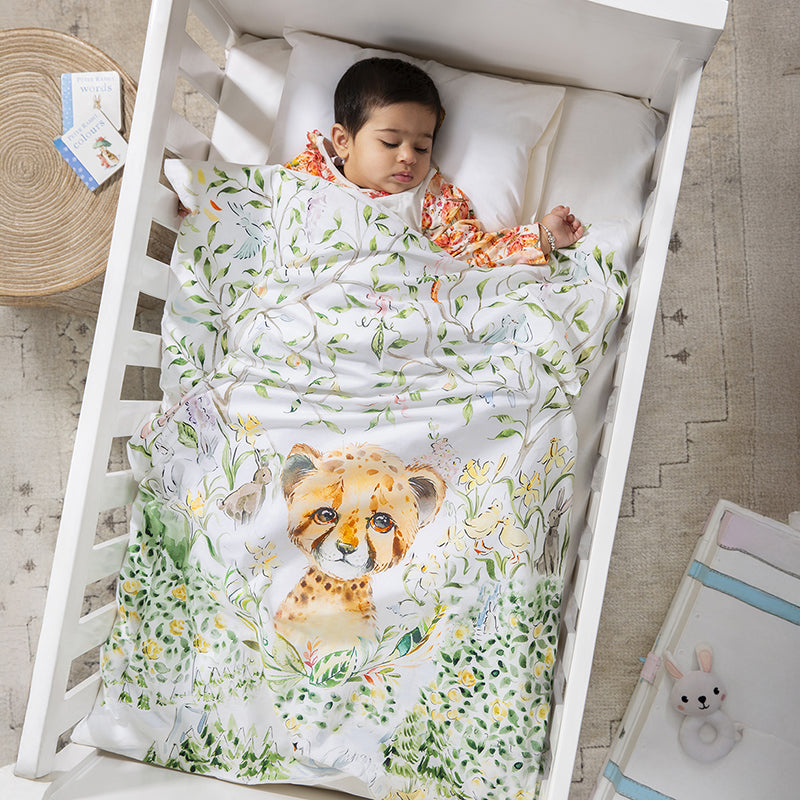 Pounce & Snuggle Egyptian Cotton Quilt - 200 TC media 3