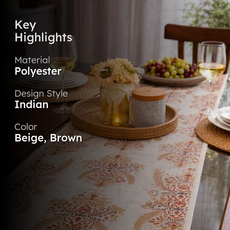 Rangriti Ethnic Damask Table Runner media 2