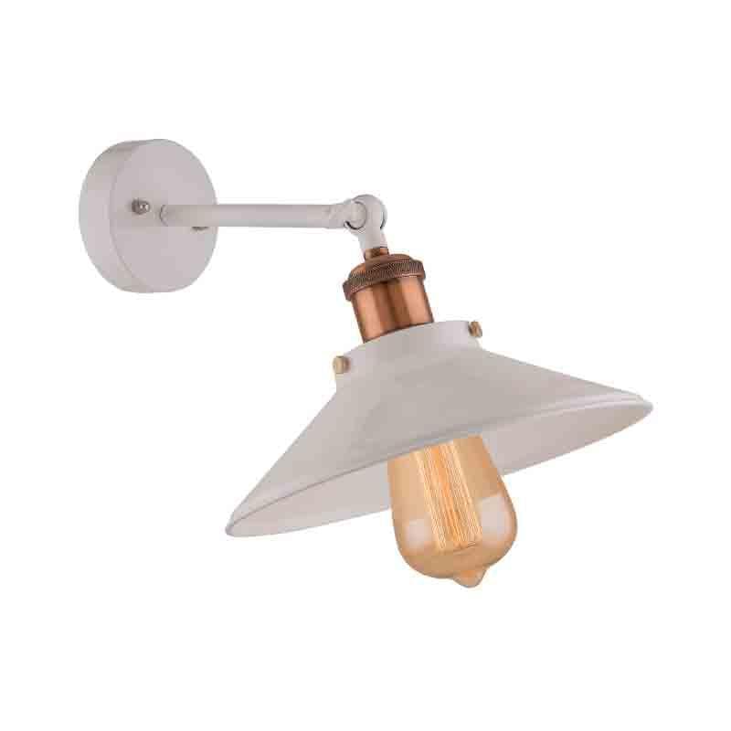 Indak Metal Wall Lamp - Copper, White media 3