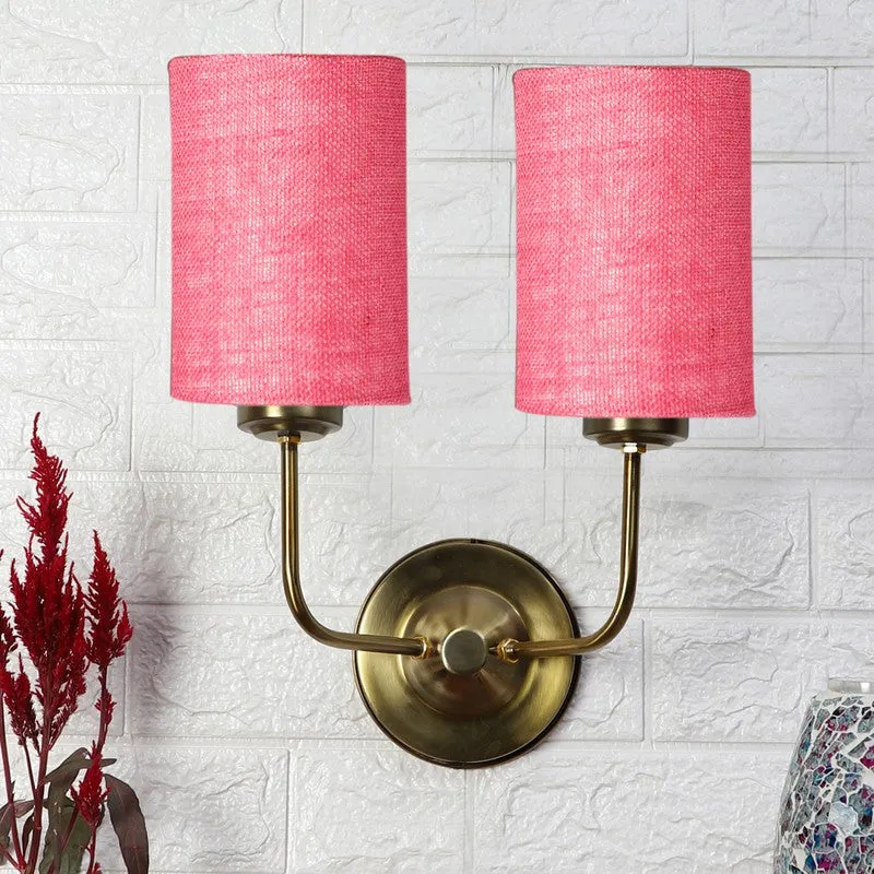 Lumoire Duo Metal Wall Lamp - Pink media 3