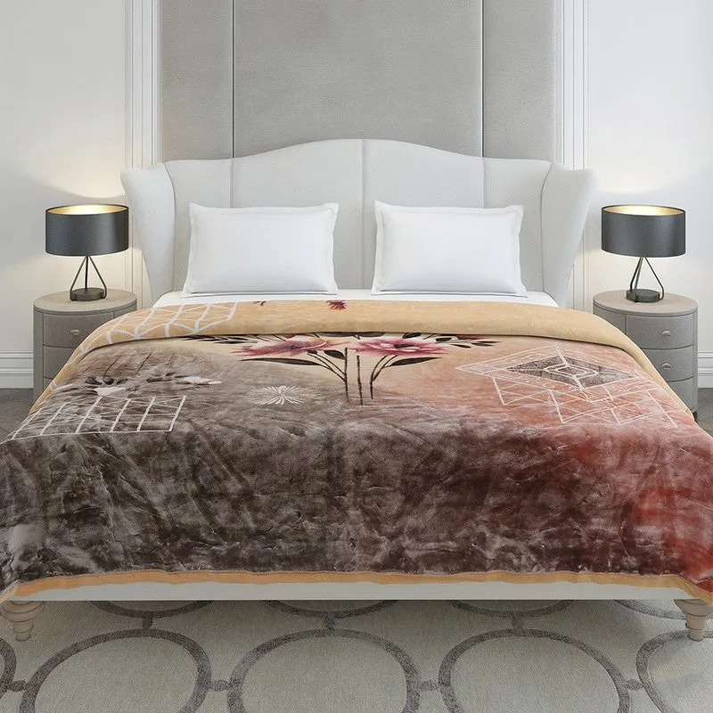 Monte Carlo Whispering Petals Blanket - 1136 GSM media 3