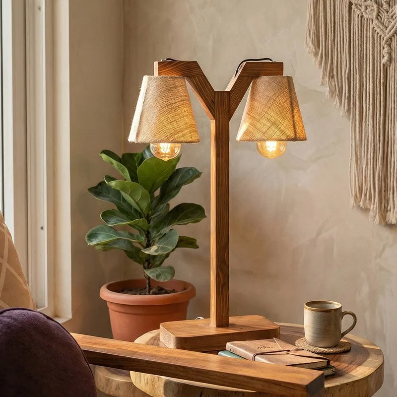 Lancelin Jute Table Lamp - Brown media 1