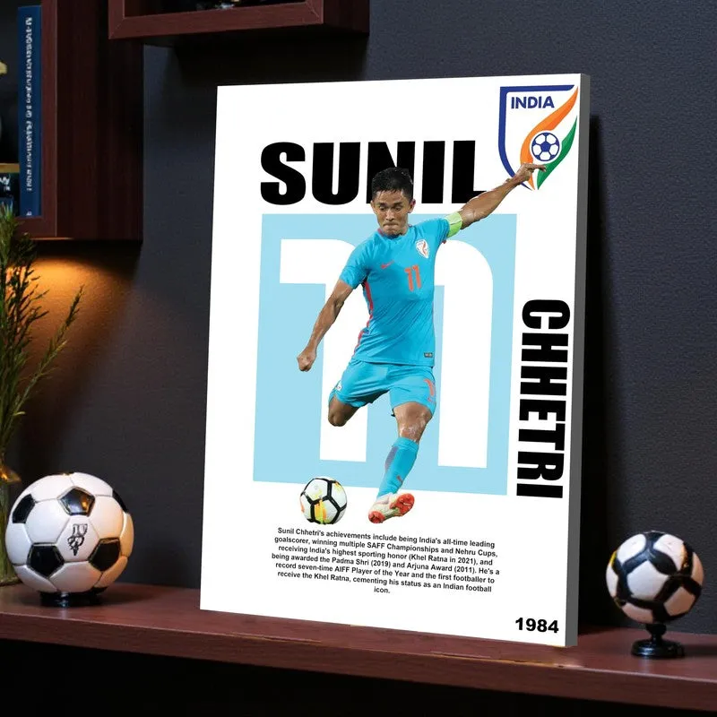 Sunil Chhetri Canvas Wall Art media 5