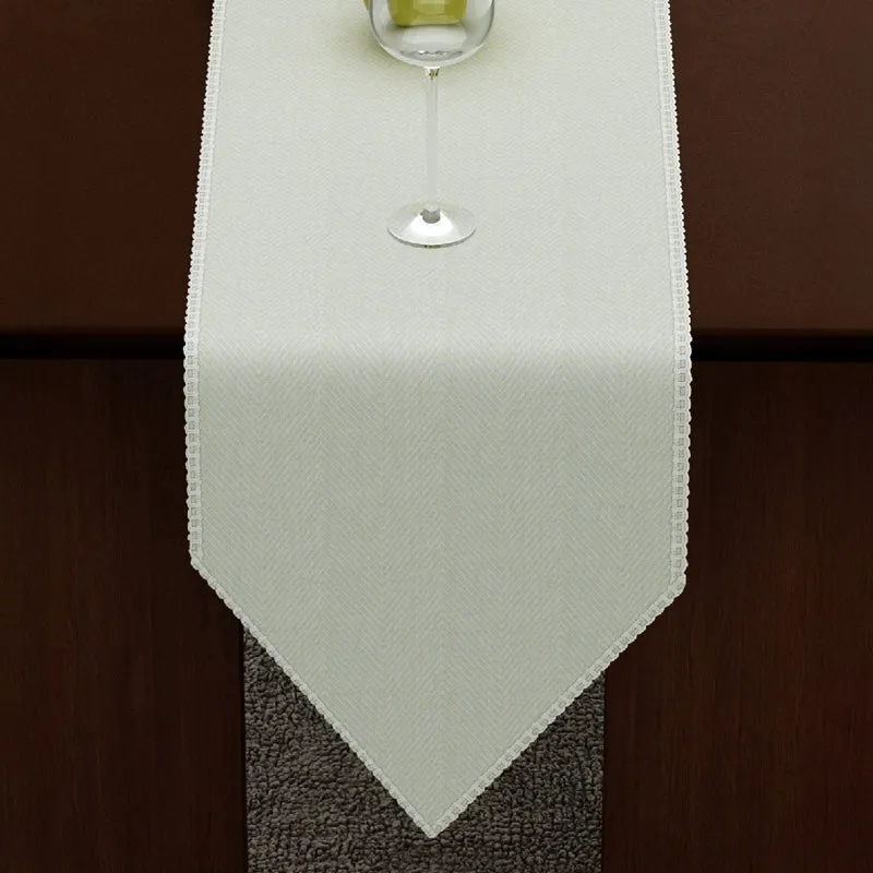 Flotrail Cotton Table Runner - Pastel Sage media 5