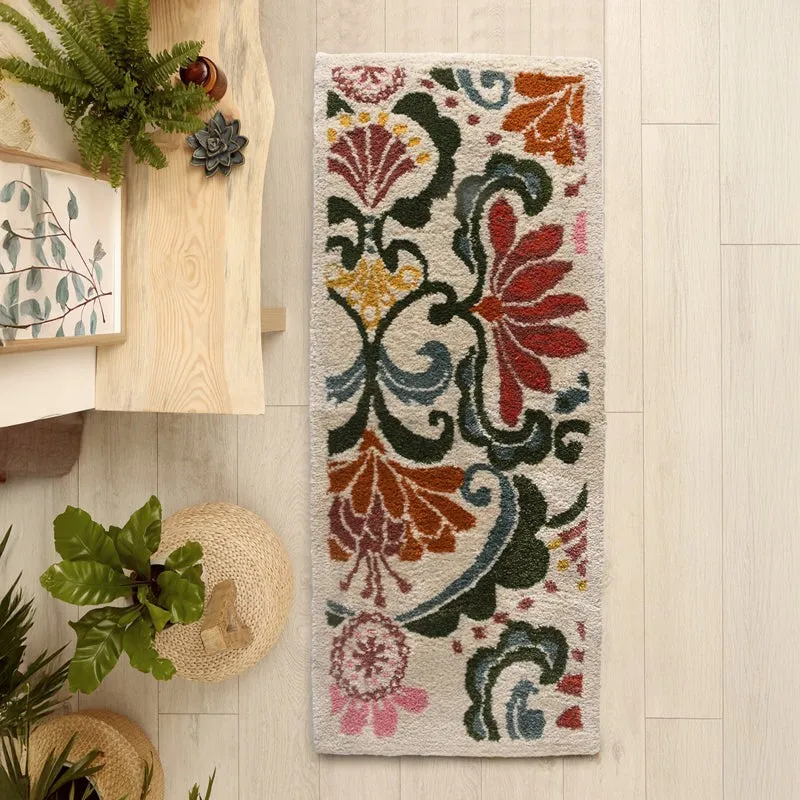 Fierra Handtufted Anti-Skid Recycled PET Runner Rug media 3
