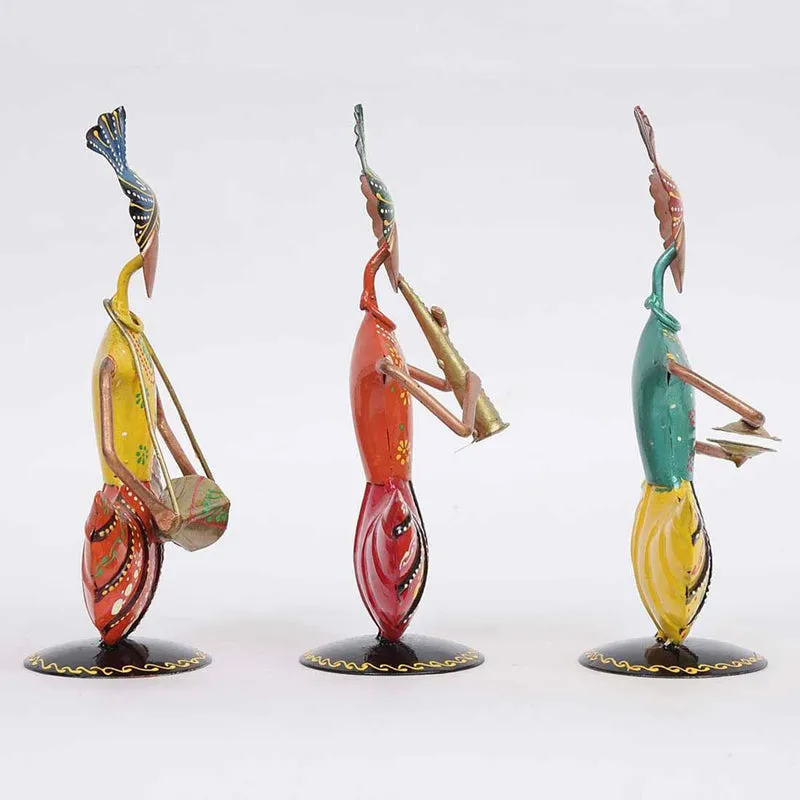 Turbaned Troupe Showpiece - Set Of Three media 5