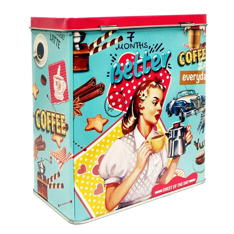 Retro Coffee Storage Container - 1000 mL media 4