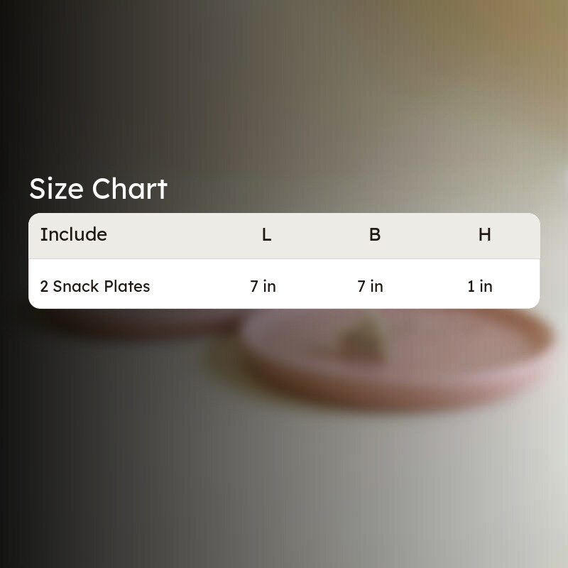 Aurale Ceramic Quarter Plate (Peach) - Set Of Two media 6