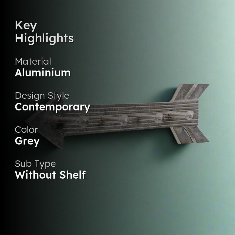 Silver Arrow Wall Hook media 2
