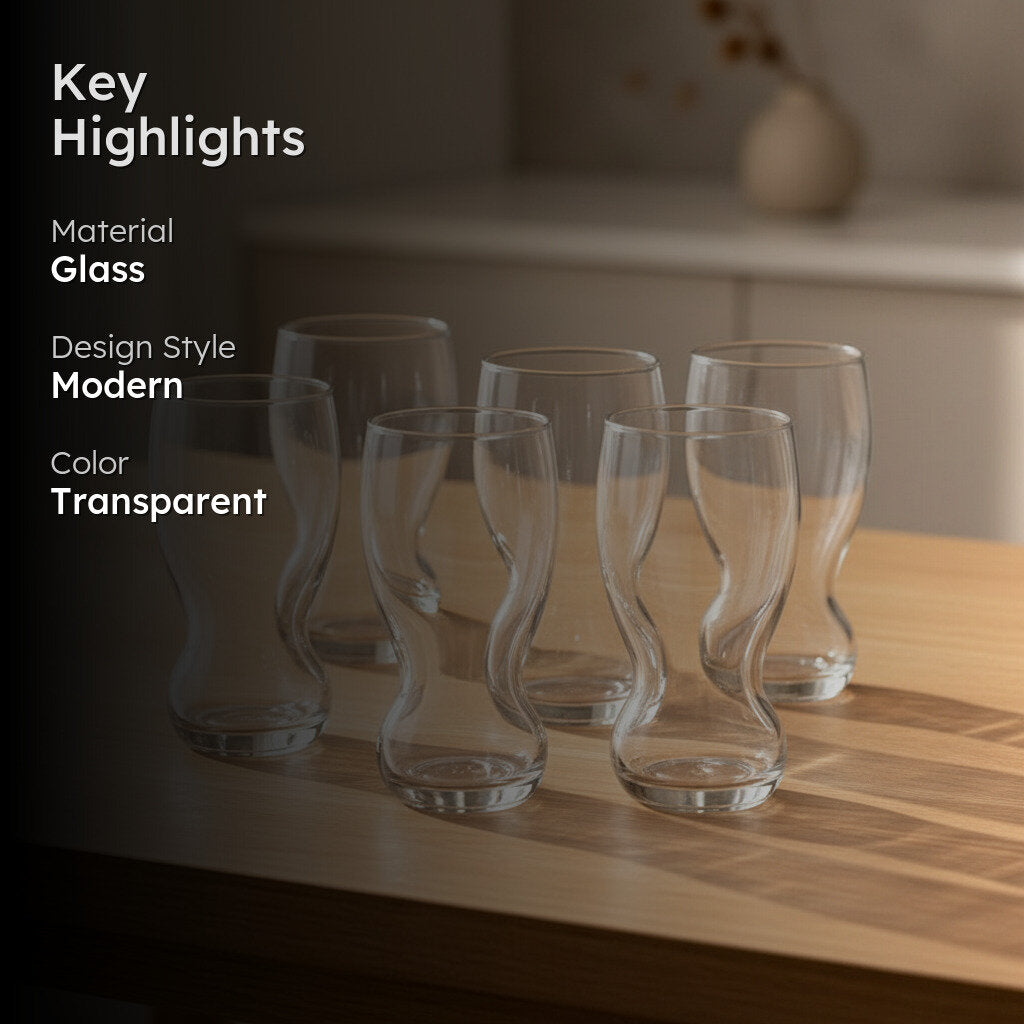 Mirabo Glass Tumbler - 365 ML media 2