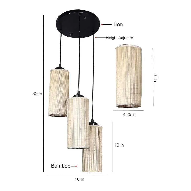 Terriko Cluster Ceiling Lamp - Ivory media 7