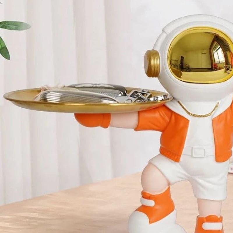 Astronaut Serve Showpiece - Orange media 3
