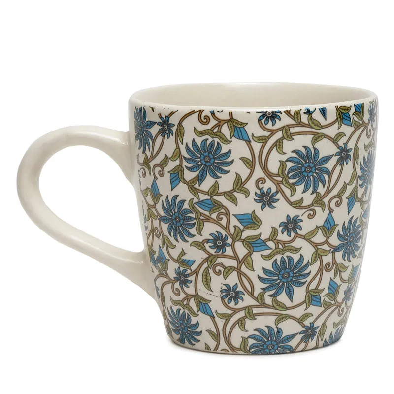 Amber Ceramic Tea Cup (220 mL Each) - Set Of Six - 5