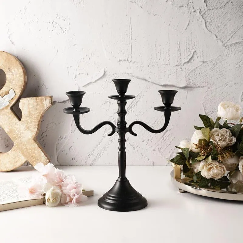 Emisa Candle Holder - Black media 1