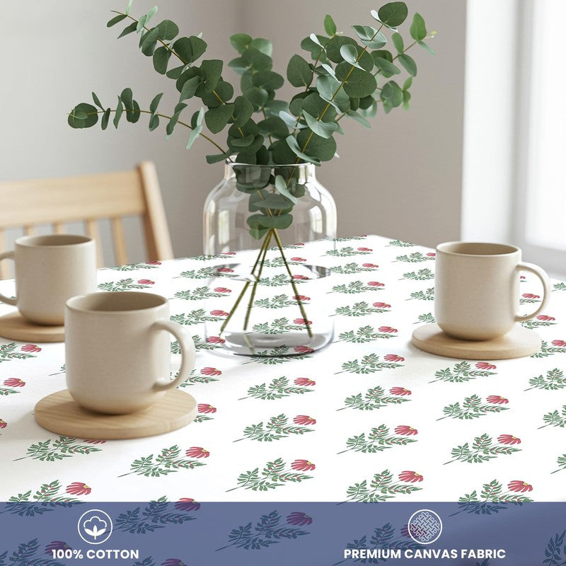 Urban Space Rosava Pink Cotton Table Cover media 4