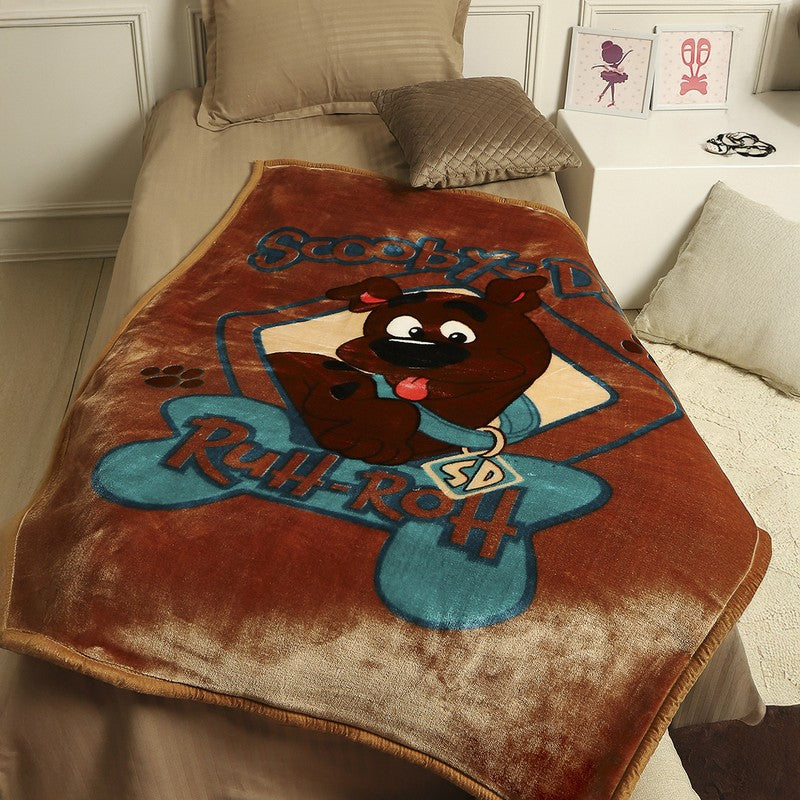 Monte Carlo Scooby Snuggle Blanket - 950 GSM
